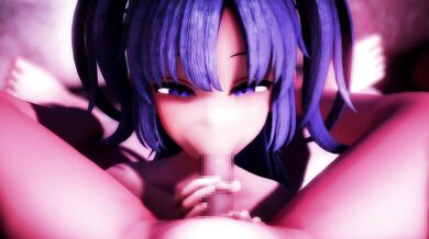 Mozukus Nude Blowjob Adventures with Yuuka - Nude Ver