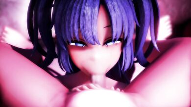 Mozukus Nude Blowjob Adventures with Yuuka - Nude Ver