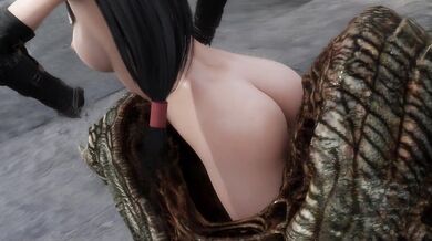 Tifa and the Giant Worm - Round 2