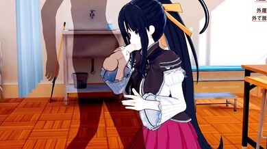 High School DxD: Akeno Himejima, the Queen of Serpentine Seduction