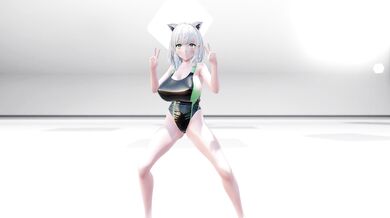 Unleashing the Kraken: The Blue Archived Crotch Dance of the Ghost!