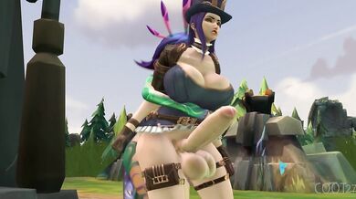 Futa Neeko and Caitlyn have a slight misunderstanding, thanks to Coot27