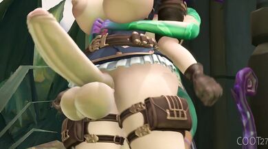 Futa Neeko and Caitlyn have a slight misunderstanding, thanks to Coot27