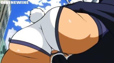 Two horny demons tear each others clothes off in a fierce battle of lust!