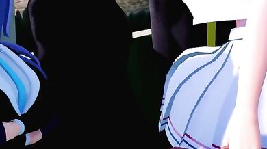 A normal day on a futanari train (Part 1)