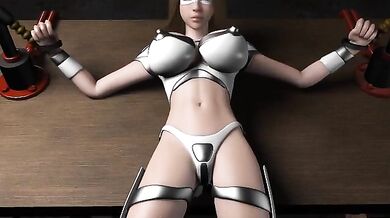 The Electrifying Masked Man and the Naughty White Damsel