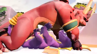 Rewritten as: Spyro and Delbin [Nicobay] - A Tale of Two Dragons