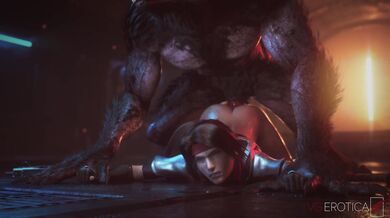 Jessies Strawberry Milkshake Makes for a Perfect Hentai Snack! Pinned Down in the Bedroom [VGerotica]