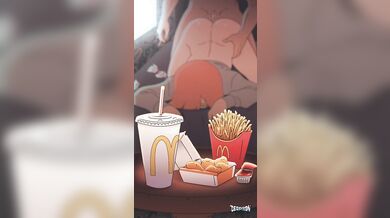 Big-titted MILF Sucks Dildo During Fake Commercial Shoot