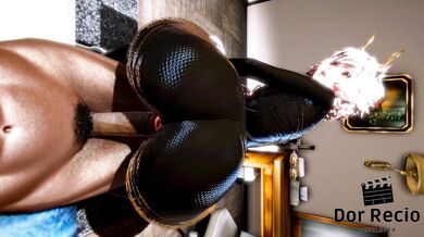 Mina gets pounded on the staircase by a massive cock, courtesy of Dor Recio [HD]