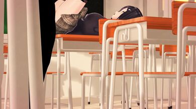 The Panty-Worshipping Librarian and the Hot-Blooded Teachers Pet