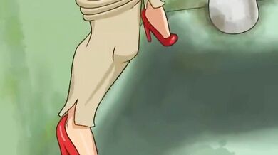 Lois In The Toilet (Upscaled): Supermans Kryptonite Cums Inside Her