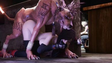 Final Fantasy VII: Advent Chil*dren Complete - Tifa and Red XIII Blue Berg