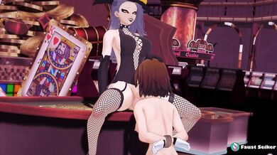 Sneaking Into the Palace with Sae and Makoto: Faust Seiker Hentai Video