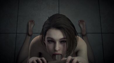 Cumming for Jill: Valentines Blue Light Special - Nude POV [Hentai]