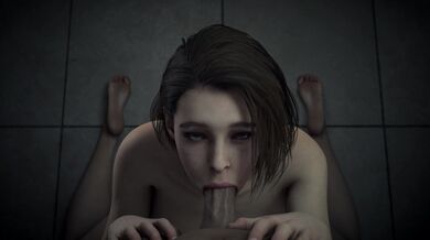 Cumming for Jill: Valentines Blue Light Special - Nude POV [Hentai]