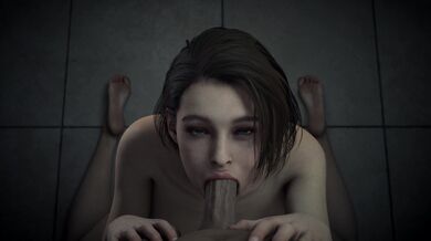 Cumming for Jill: Valentines Blue Light Special - Nude POV [Hentai]