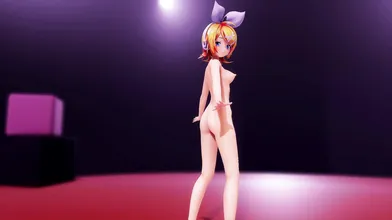 Sensual Dance of Rin in the Nude, Set to Pjanoo