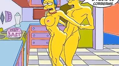 La fiesta de cumpleaños de Bart, el chico más loco en la escuela (en español)