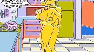 La fiesta de cumpleaños de Bart, el chico más loco en la escuela (en español)