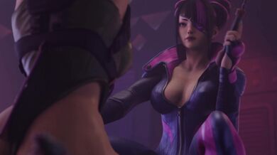 Rewritten: Baron Strap Sybian Domination: Cammy and Juri