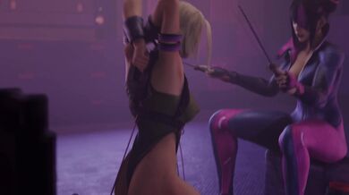Rewritten: Baron Strap Sybian Domination: Cammy and Juri