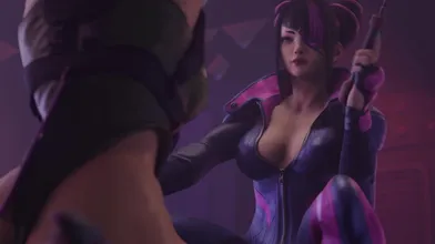 Rewritten: Baron Strap Sybian Domination: Cammy and Juri