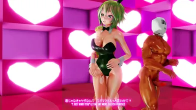The sexually charged Gum and Rin do an erotic dance, complete with English words!