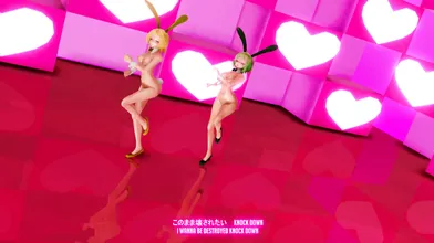 The sexually charged Gum and Rin do an erotic dance, complete with English words!