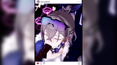 Iriss Silver-Muzzle Blowjob in Ultra High Definition with Imsayaa34