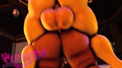 Watch as Rouge fucks the shit out of Dixie in this hot hentai porn video!