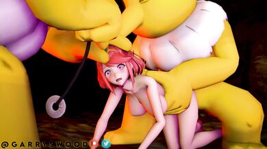 Magic Tentacles: The Hypnotized Pyra and Her Wooden Lover