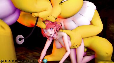 Magic Tentacles: The Hypnotized Pyra and Her Wooden Lover