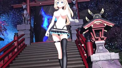 Mirai Akari gets her sweet cream filled by a muscular, hung man in this MMD hentai video