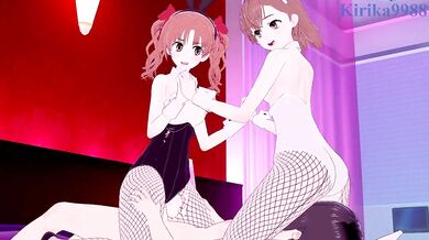 The Supernatural Experiments of Mikoto Misaka and Kuroko Shirai with Their Hentai Porn Adventure