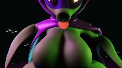 Late Night Lust with a Green Shadow and Human