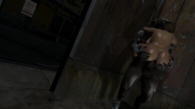 Jill gets fucked while hiding