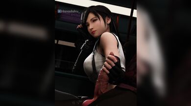 Final Fantasy 7 - Tifas Steamy Handjob