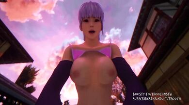 Watch as Ayane, the beautiful vixen, seduces you with her seductive moves during a stunning sunset POV view!