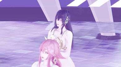 Likayo Three people (YaeMiko&Honkai Raiden Mei) blablabla Motion