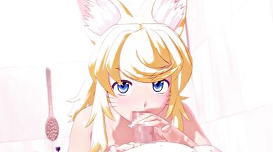 The Hentai Video of a Wolf Girl and You (Clean Version)