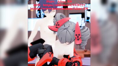 Hentai porn stars Bronya and Honkai come together for an impactful sexual encounter
