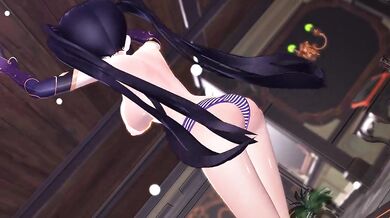 The Vampire Mona Mona - MMD Hentai Animation