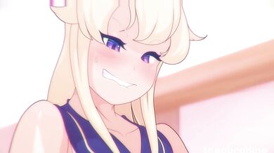 Two horny space pirates, Astolfo and X, take on the sexiest captain in the galaxy - Shimakaze HMV - in a sensual interstellar adventure!