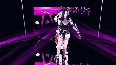 League of Legends KDA Ahri KDA 18 R the baddest vam dance V