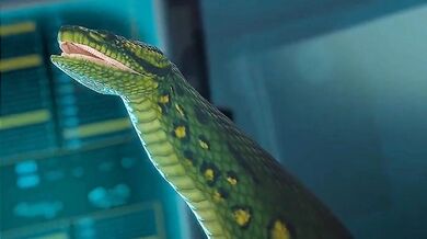 [KINGOCRSH] Snake vores blonde as he pumps his erect cock into her tight ass