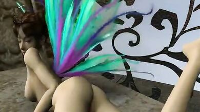Rewritten as: Erotic Elves and Faeries, a Sensuous CG Animation