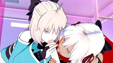 Fated: Grand Order - Okita Souji and His Alternative Self, Okita Souji, Engage in a Thrilling Ménage à Trois