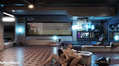 Cyberpunk 2077 - Panam gets pounded all night long