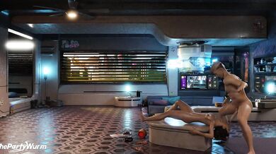 Cyberpunk 2077 - Panam gets pounded all night long